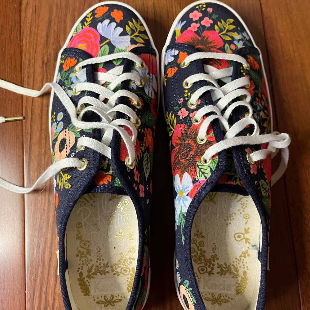 Keds X Rifle Paper Company Floral Sneakers - 8.5